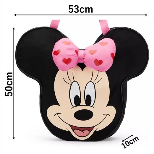Disney】 US ディズニー限定 ミニーマウス ビッグフェイス トート