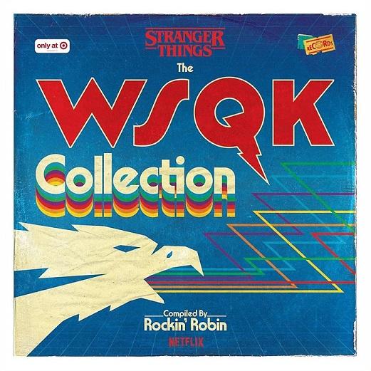 【日本未発売】新品未開封　ストレンジャーシングス　WSQK レコード Stranger Things 】 米国限定 ストレンジャー・シングス WSQK レコード
