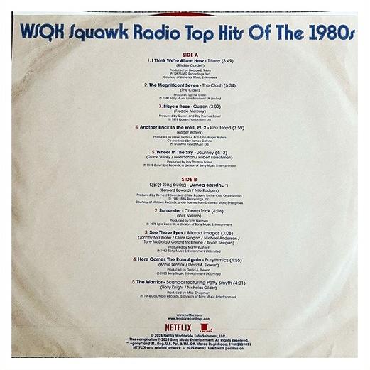 Stranger Things 】 米国限定 ストレンジャー・シングス WSQK レコード