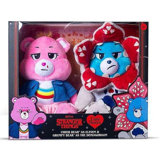 ストレンジャーシングス　ケアベアコラボ　デモゴルゴン　ぬいぐるみ　セット Care Bears ケアベアーズ 】ケアベアーズ × ストレンジャー・シングス