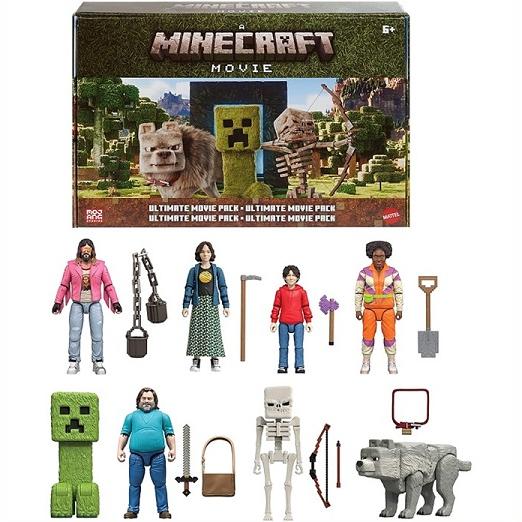 Minecraft Movie】 マインクラフト アルティメット ムービーパック 8体