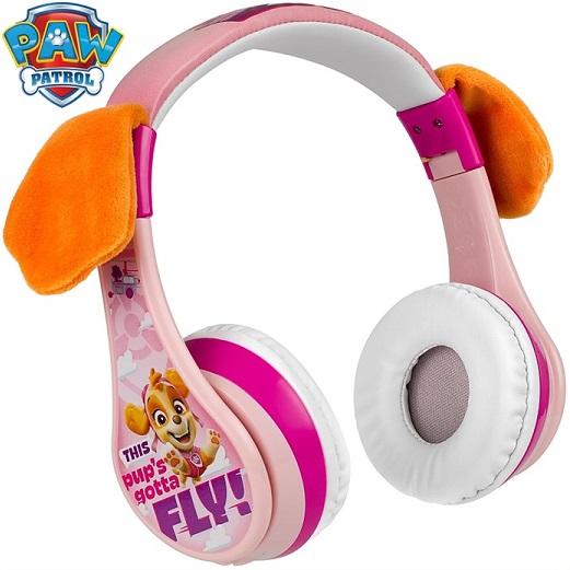 eKids【パウパトロール】 スカイ ワイヤレスヘッドホン 内臓マイク