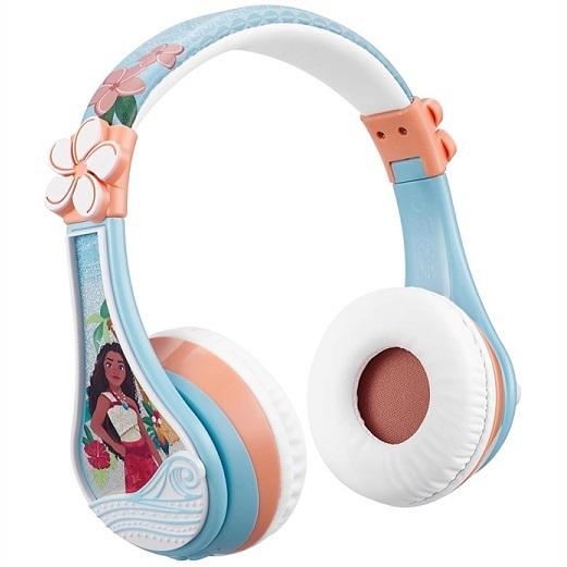 eKids【MOANA2】 モアナ ワイヤレスヘッドホン 内臓マイク・音量制限