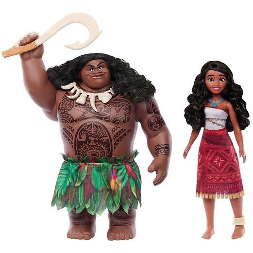 Disney Moana ディズニー モアナ2】 プリンセス モアナ＆マウイ