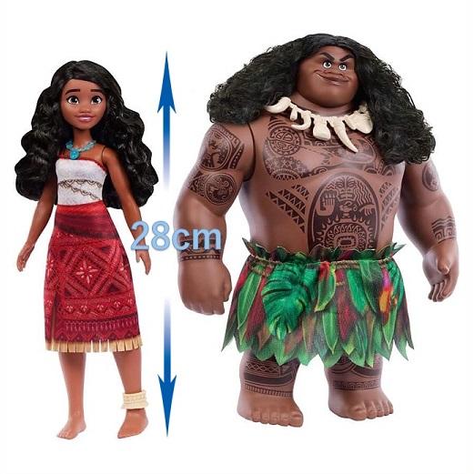Disney Moana ディズニー モアナ2】 プリンセス モアナ＆マウイ