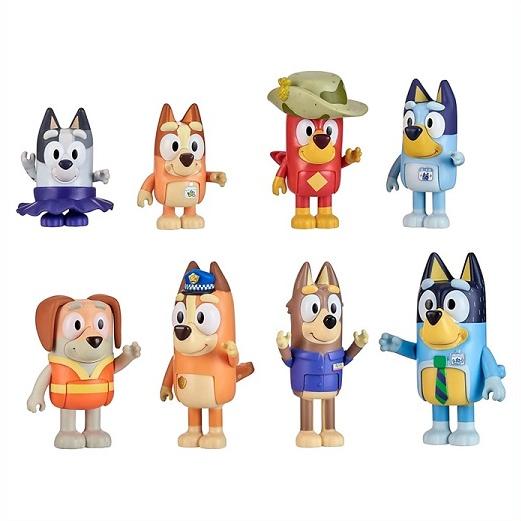 ディズニー ジュニア Bluey ブルーイ 限定 お仕事 Work パック 8体