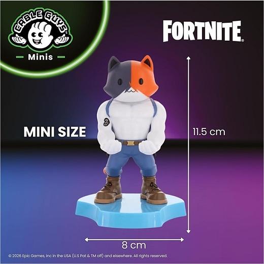 ケーブルガイズ】 Fortnite フォートナイト ニャッスル ミニ イヤホン