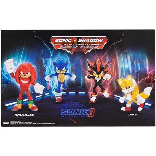 ソニック＆ナックルズ 4体セット TOMY Sonic 3 『ソニック・ザ・ムービー』 5インチフィギュア 4体 マルチ