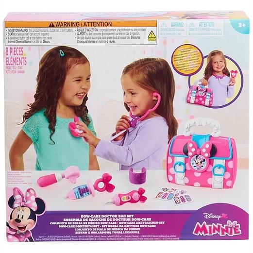 ディズニージュニア】 ミニーマウス リボンケア ドクターバッグセット