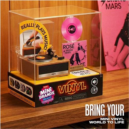 Mini Brands Vinyl】 ミニブランズ リアリーワークス ビニールレコード