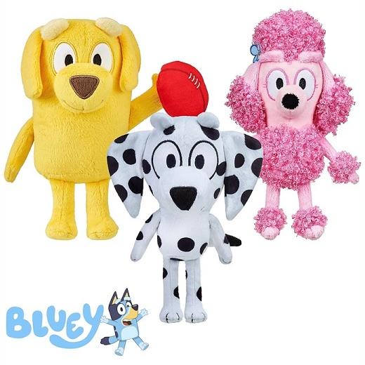 ディズニー ジュニア Bluey ブルーイ ラッキー、クロエ、ココ
