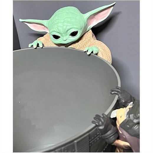 海外限定　スターウォーズ　グローグーポップコーンバケットアンゼラ　マンダロリアン STAR WARS スターウォーズ】 マンダロリアン グローグー アンゼラン