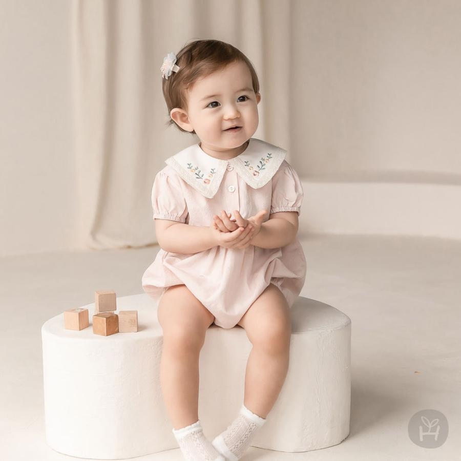 フラワー刺繍襟のロンパース Happy Prince 夏のベビー服 韓国 子供服 出産祝い ギフト 夏のお出かけ 新生児 キッズ 0歳 1歳 2歳 かわいい おしゃれ 女の子 Hmm1 01bs11 Ajoah 通販 Yahoo ショッピング