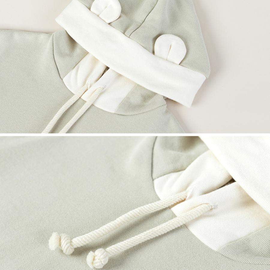 Lowen ハリネズミ Babyパーカー Happy Prince 韓国子供服 春 秋 プレゼント ニット 起毛 暖かい お出かけ 新生児 0歳 1歳 2歳 かわいい おしゃれ 女の子 男の子 ポロシャツ サイズ 90