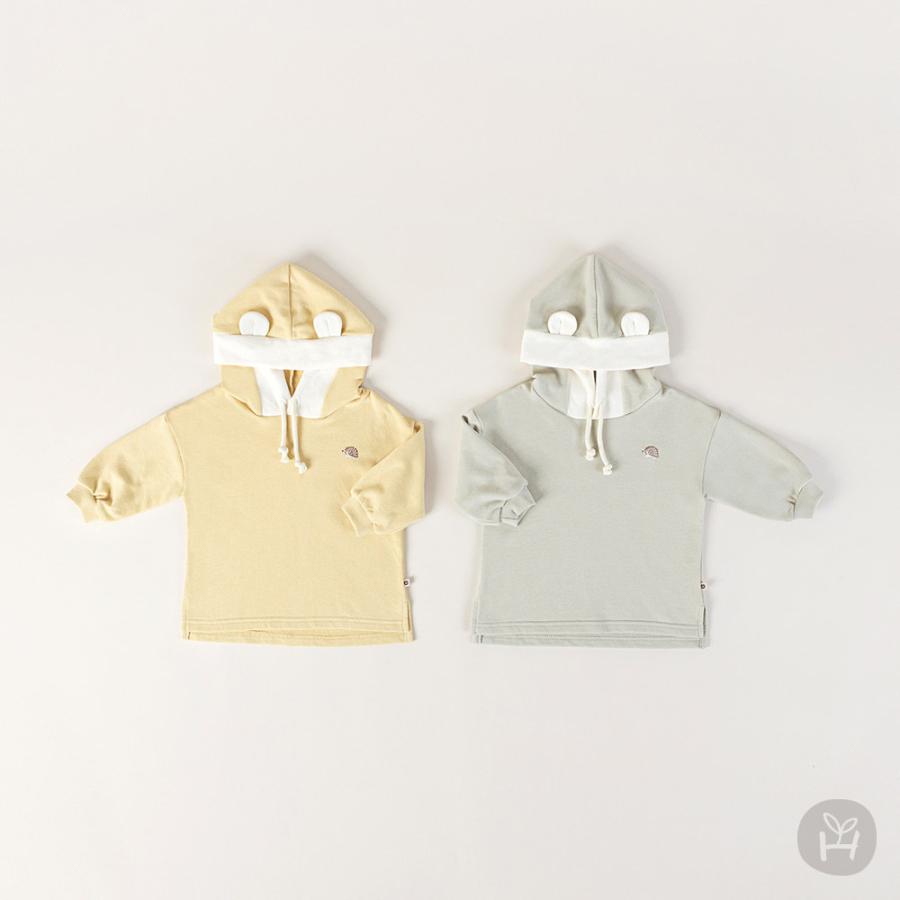 Lowen ハリネズミ Babyパーカー Happy Prince 韓国子供服 春 秋 プレゼント ニット 起毛 暖かい お出かけ 新生児 0歳 1歳 2歳 かわいい おしゃれ 女の子 男の子 ポロシャツ サイズ 90