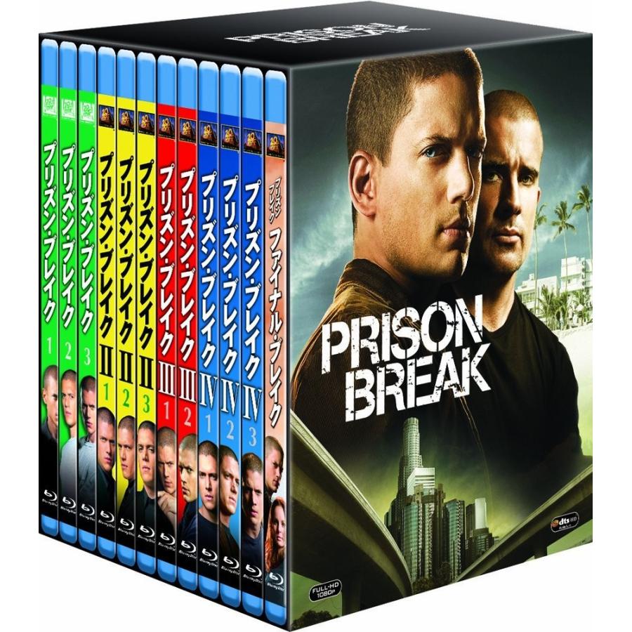 プリズン・ブレイク コンプリートブルーレイBOX 初回生産限定 Blu-ray プリズン ブレイク 全22話 ディスク6枚 ブレイク　ファイナル