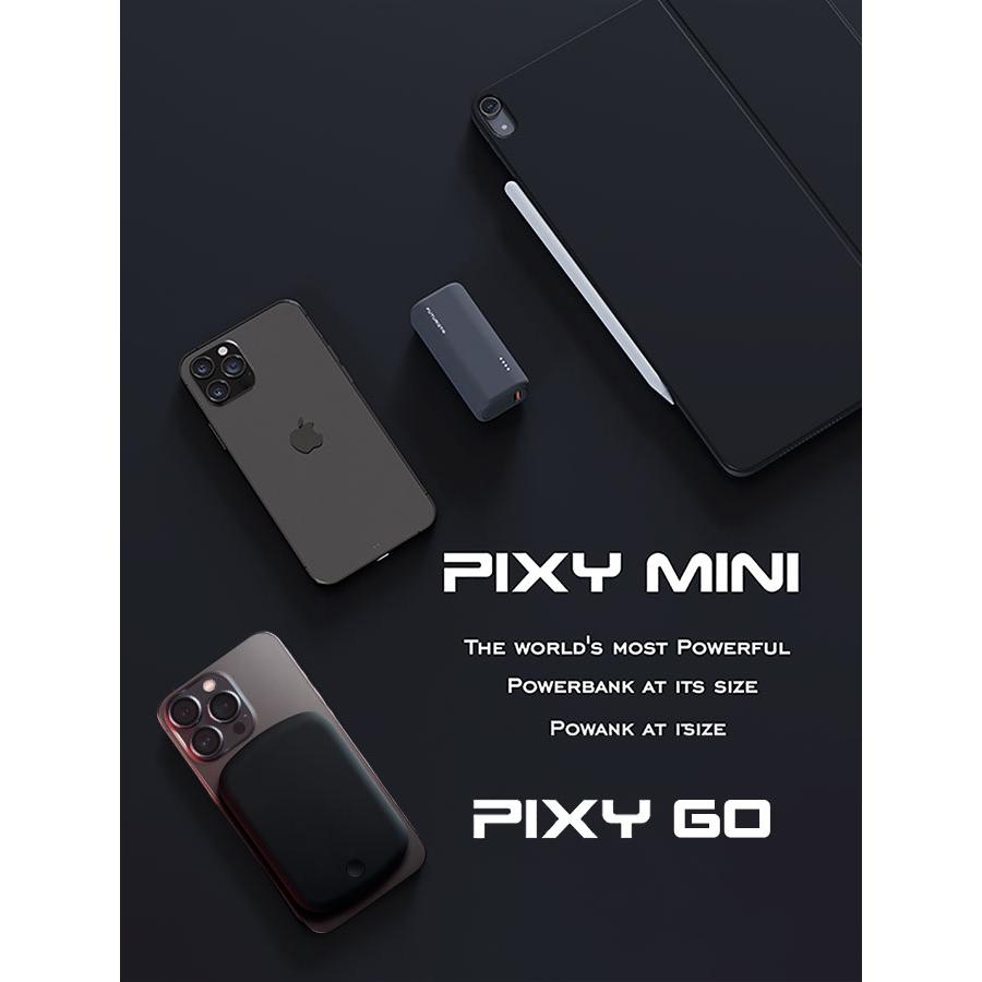 PIXY GO 10K 10000mah モバイルバッテリー PD20W QC4.0 MagSafe&Qi対応