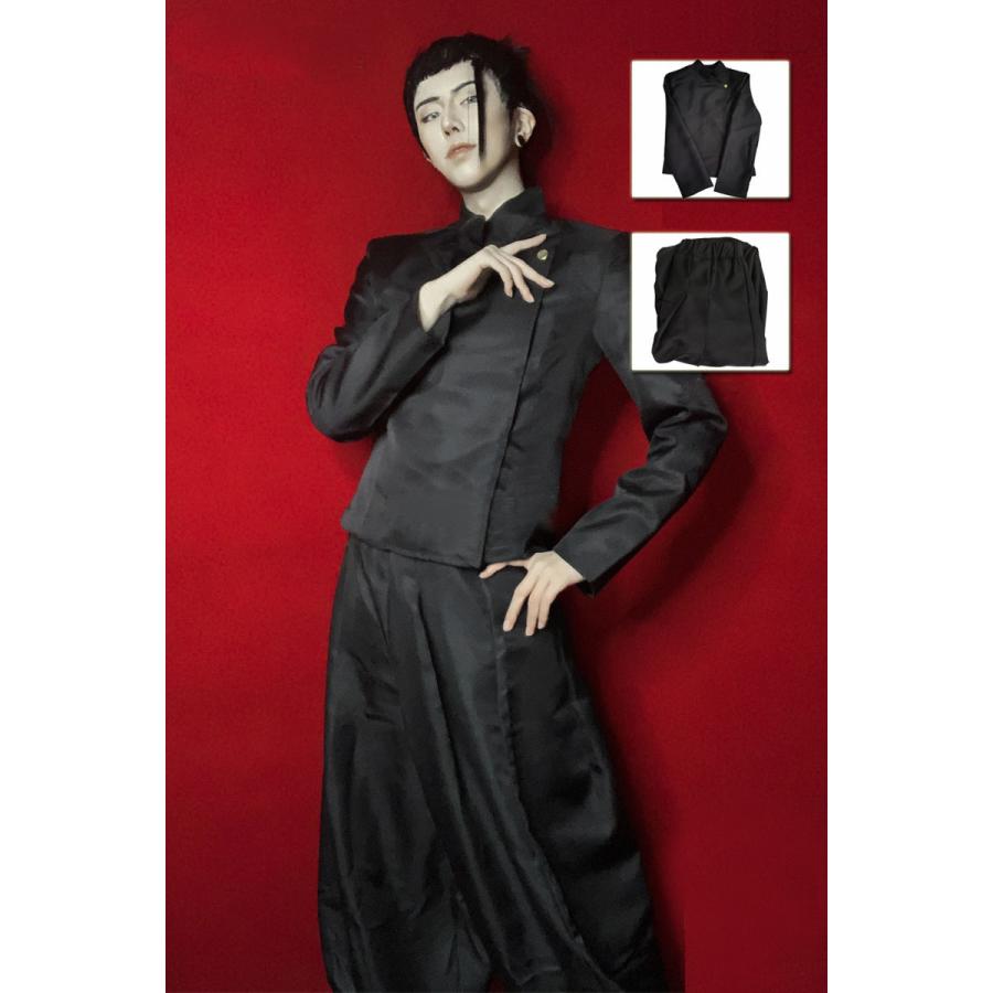 呪術廻戦 夏油傑 高専 学生服 制服 コスプレ 衣装 ウィッグ付き Zyuzyutu Getou Ajプラザ 通販 Yahoo ショッピング