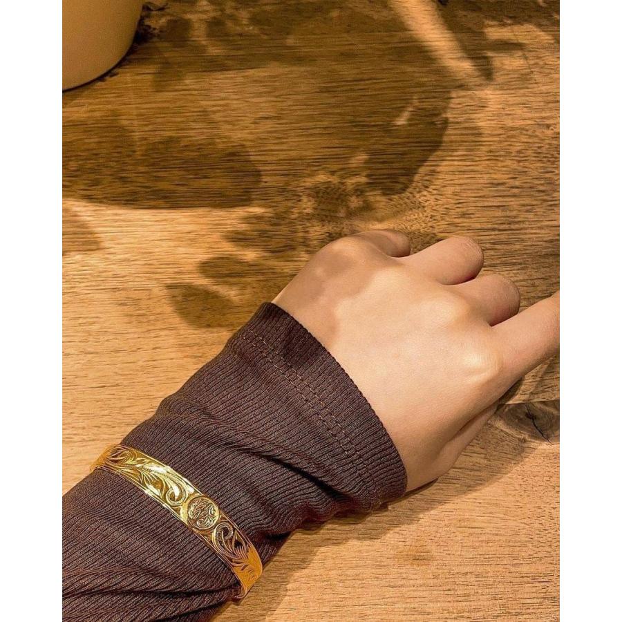 ハワイアンジュエリー コインバングル ステンレス メンズ 金属  