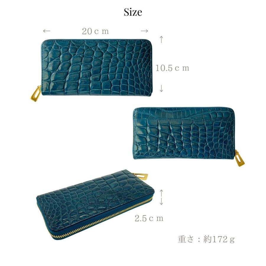 長財布 クロコダイル ヘンローン社製 本革 ワニ革 シャイニング 長財布 クロコダイル ヘンローン社製 本革 ワニ革 シャイニング