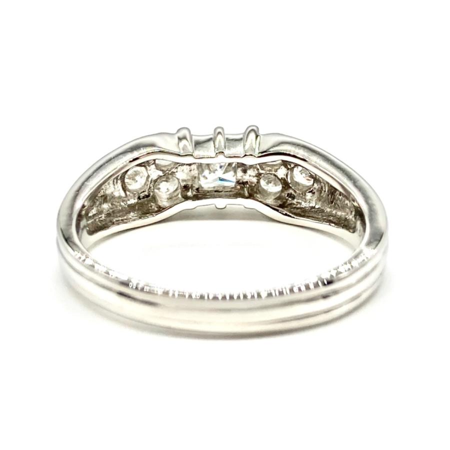 リング メンズ ダイヤモンド 0.53ct プラチナ レディース 指輪 12号 