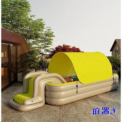 エアープール 大型プール ビニールプール プール 家庭用 子供用 ベビープール ファミリープール おもちゃ すべ 