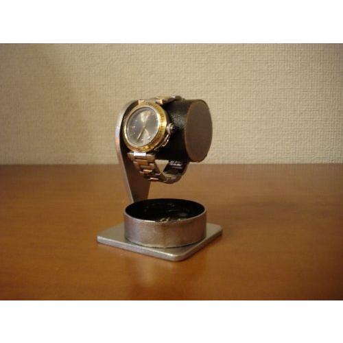 7480円 人気商品 ウォッチスタンド 腕時計スタンド 腕時計 スタンド おしゃれ 4本 高級 丸パイプブラック腕時計スタンド