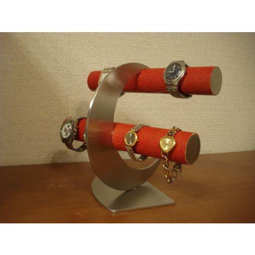 腕時計スタンド　腕時計スタンド おしゃれ　　腕時計スタンド 8本　腕時計スタンド 高級　腕時計スタンド かわいい　レッド三日月8本掛け腕時計スタンド