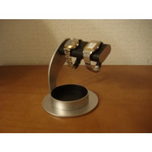 購入お買い得 ウォッチスタンド 腕時計スタンド 時計スタンド 腕時計スタンド おしゃれ だ円パイプブラック丸台座超でかい丸トレイ腕時計スタンド 日本正規代理店 Fondationtns Org