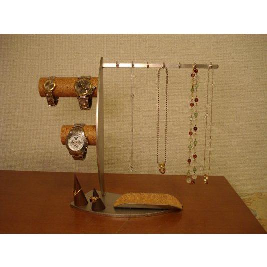 アクセサリースタンド　アクセサリー スタンド　腕時計スタンド　腕時計スタンド おしゃれ　腕時計スタンド かわいい　腕時計、ネックレス、指輪スタンド_1