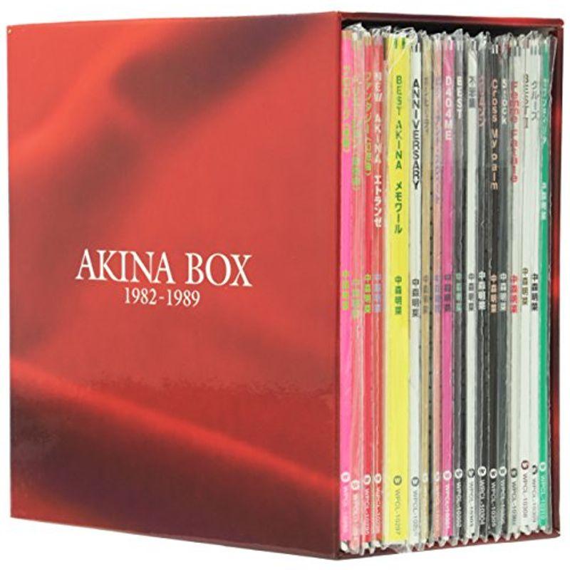 中森明菜　AKINA BOX 1982-1989 CD18枚組 完全生産限定盤 AKINA BOX 1982-1989 : 中森明菜 | HMV&BOOKS online - WPCL