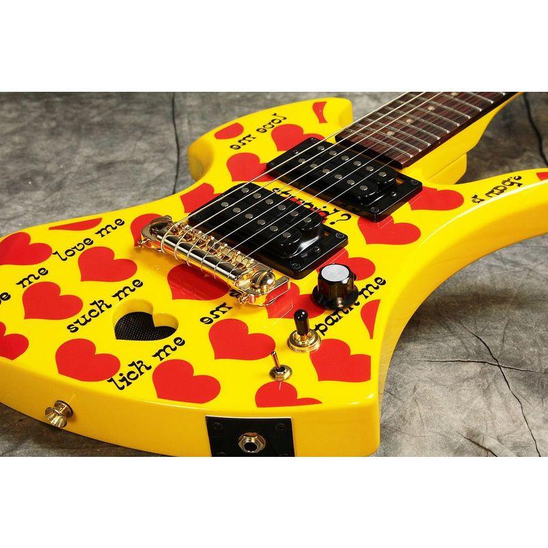 BURNY YH-JR hideモデル アンプ内蔵 モッキンバード ギター｜Yahoo
