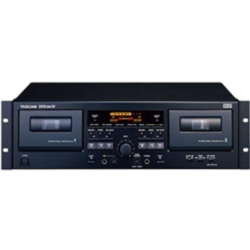 優良美品 TASCAM 202MKIV 業務用ダブルオートリバースカセットデッキ 