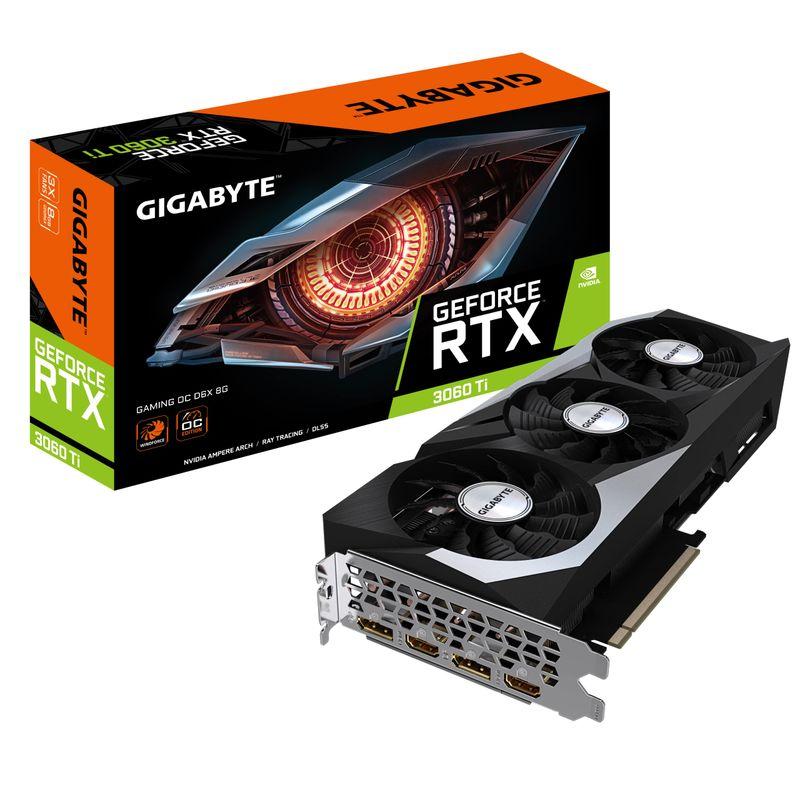 GIGABYTE NVIDIA GeForce RTX3060Ti搭載 グラフィックボード GDDR6X GV-N30