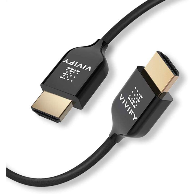 通販超特価 VIVIFY 光ファイバー 長い細い HDMI 認証 ケーブル 10 m 4K 60Hz UL1 VW1 Xenos W30 ケーブル