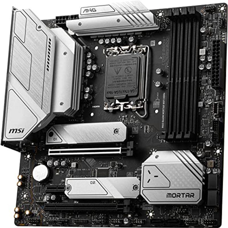 MSI MAG B660M MORTAR WIFI DDR4 マザーボード Micro-ATX Intel B660チップセット搭載 MB5 マザーボード D1259185969(11118円)
