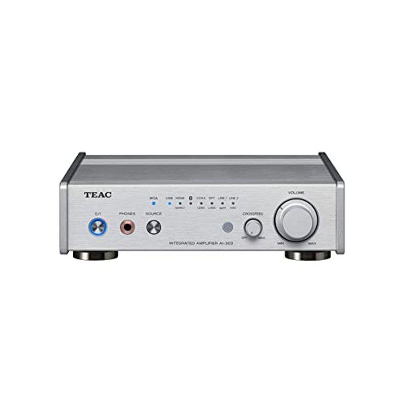 【新品 未使用 日本製】 TEAC(ティアック) AI-303-S シルバー USB DAC/ステレオプリメインアンプ/ヘッドホンアンプ 小型コンパクト/Blueto 【X1106795512】(38603円)