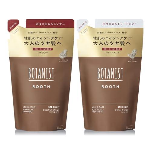 ROOTH シャンプートリートメント10本セット BOTANIST ROOTH エイジングケア シャンプー&トリートメント詰替用