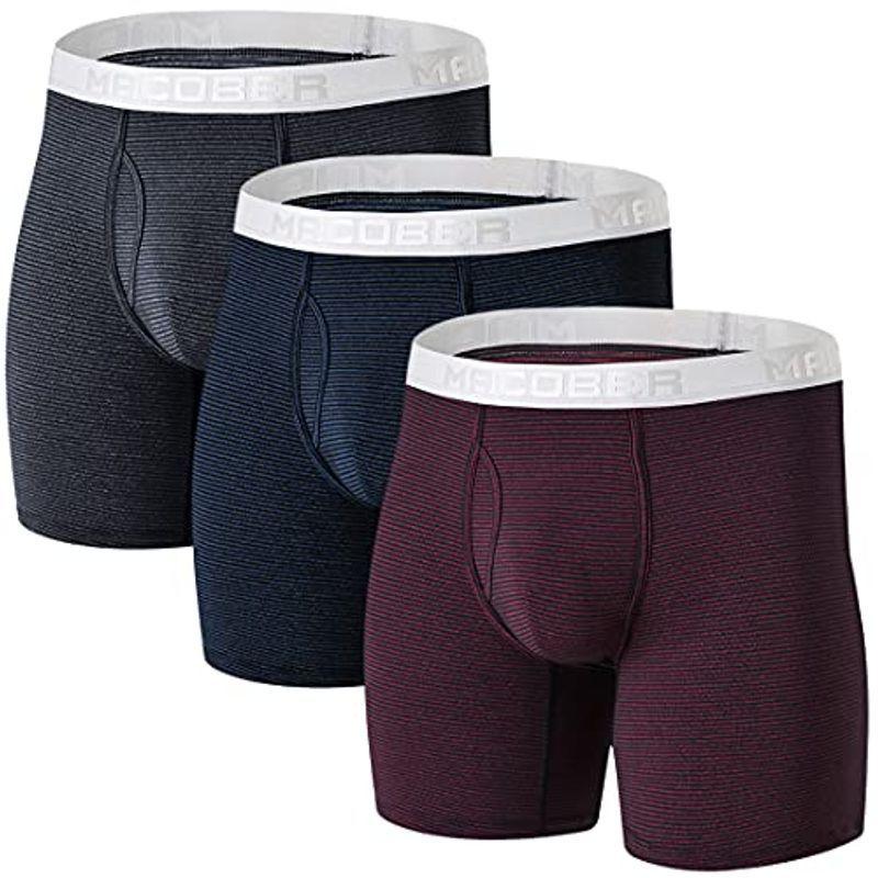 おすすめ 下着 靴下 部屋着 Zonbailon ボクサーパンツ ボクサーブリーフ メンズ ロングボクサー 男性下着 前開き 通気 吸水速乾 大きいサイズ 2枚セット M Www Threeriversofs Com