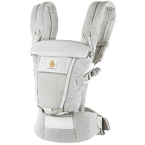 ＜Ｗプレゼント付き ＞エルゴベビー アダプト ソフトフレックス メッシュ パールグレー 抱っこひも Ergobaby Adapt Softflex 抱っこ紐 日本正規品 2年保証｜akachan-station｜02