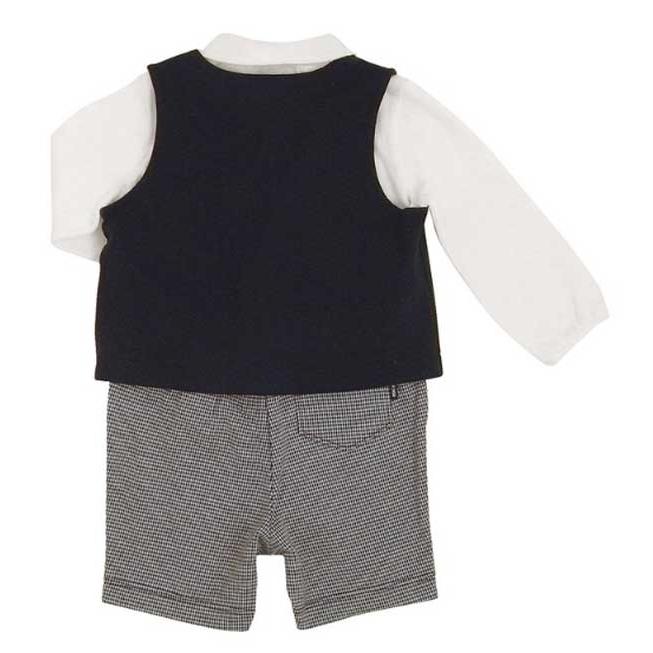 ミキハウス 男の子用ベスト付きベビーフォーマルセットサイズ ミキハウス 男の子用ベスト付きベビーフォーマルセットサイズ