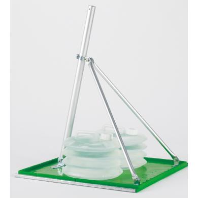 江戸錦鯉 瑞祥吹流し〈20号〉Cタイプスタンド付ホームセット（水