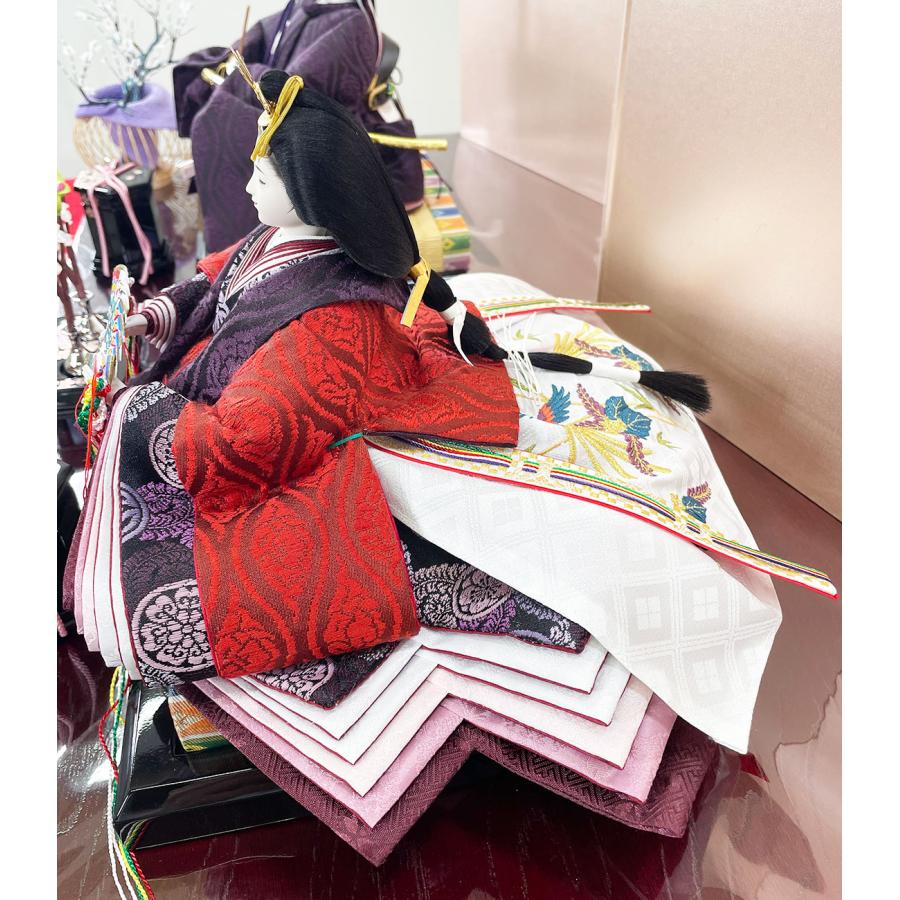 雛人形 雅舞 【193048】親王飾り 正絹泥染 人形工房道翠 : 赤ちゃん