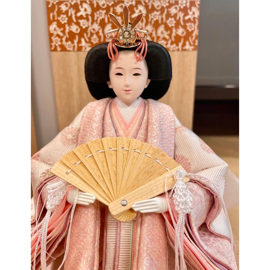 雛人形 立雛 正絹 博多織帯【243083】人形工房 道翠 : 赤ちゃん