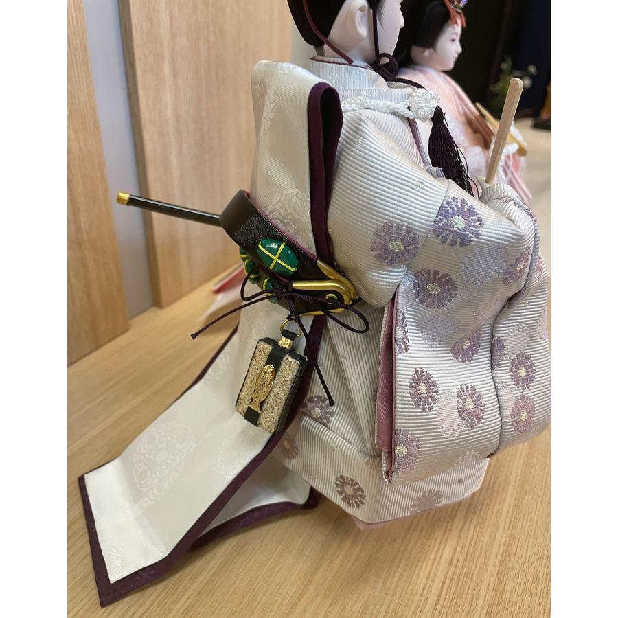 雛人形 立雛 正絹 博多織帯【243083】人形工房 道翠 : 赤ちゃん