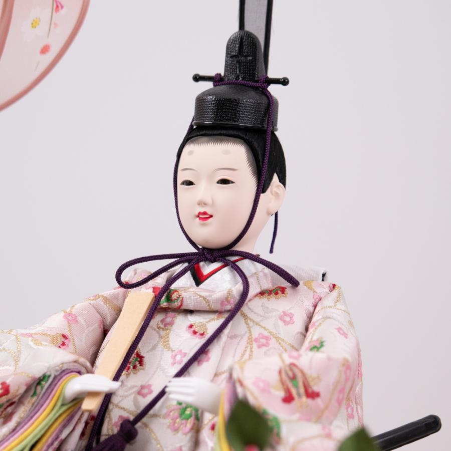 ヤトミ ひな人形 親王ケース ボンボリピンク 【3g001】 雛人形