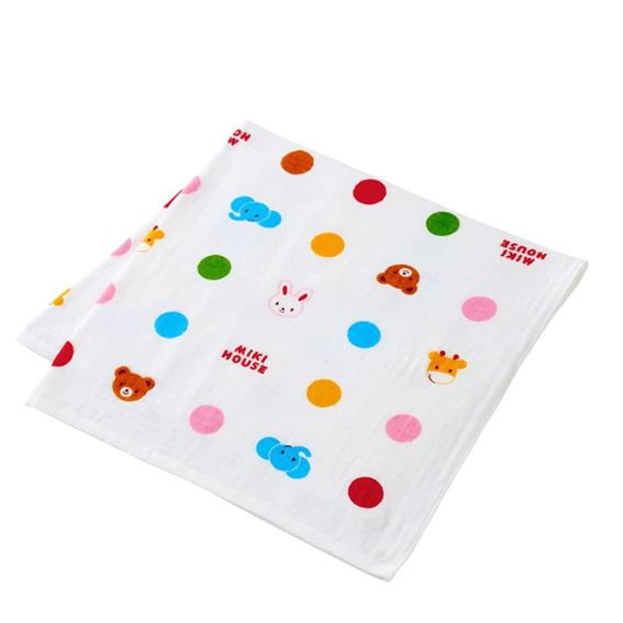 MIKI HOUSE ガーゼバスタオル ミキハウス【46-8341-383】87