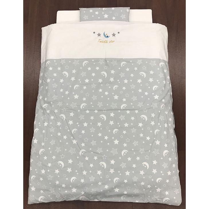 ベビー組ふとん6点セット トゥインクルスターTK 73(グレー) 西川【1515  