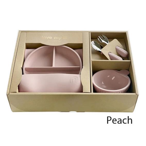 お食事ギフトセットA ラブマイリル【LM-SDFS4】Peach 4点セット 出産