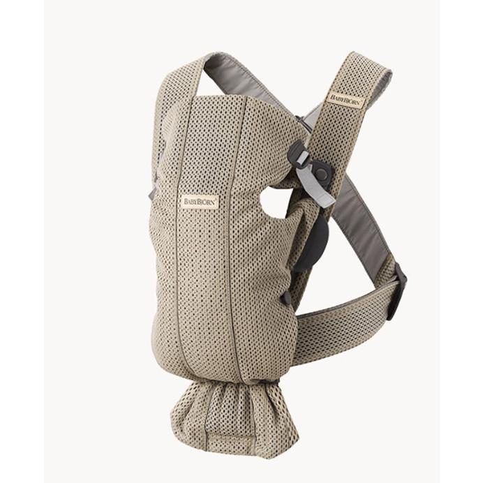 ベビーキャリア MINI Air グレーベージュ ベビービョルン【021002